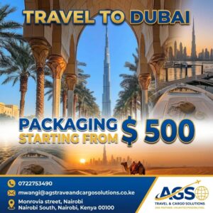 Dubai holiday packages from Kenya